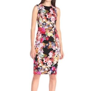 Floral Sheath Dress